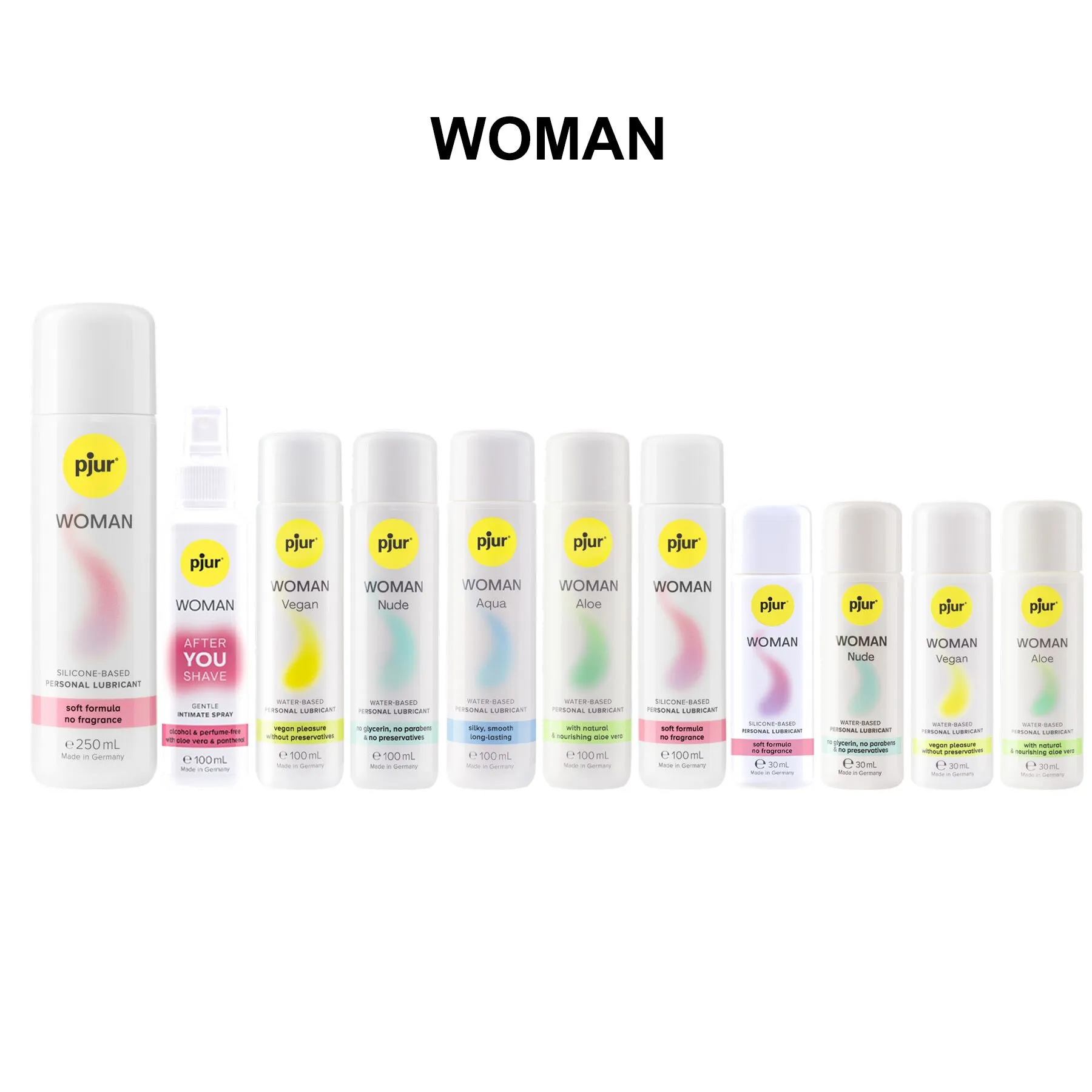 pjur Woman Aqua - Lubrykant, Bezzapachowy, 100 ml