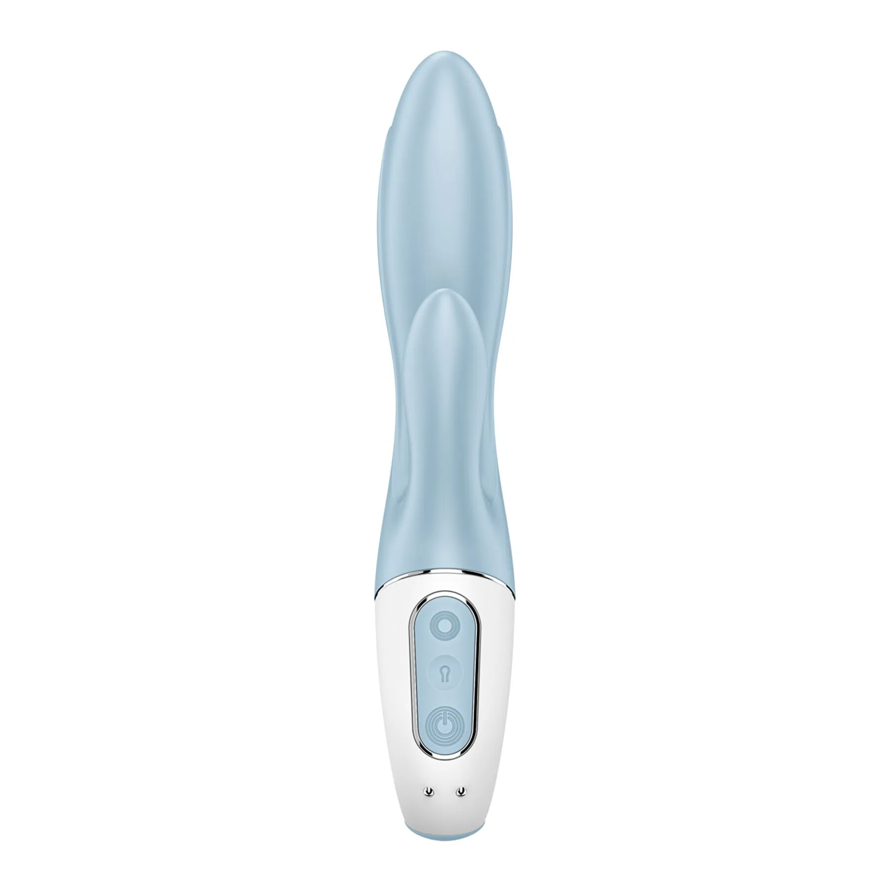 Satisfyer Air Pump Bunny 1 - Wibrator królik, Niebieski, 20 cm