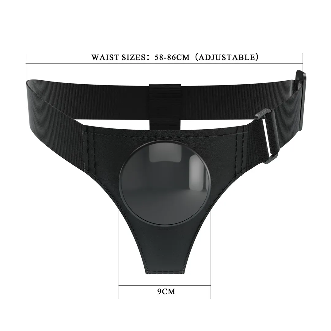 Pretty Love Harness Briefs Bobby - Majtki z paskiem, Czarny