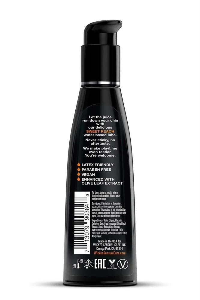 Лубрикант на водной основе Wicked Sensual Care Aqua Peach, 120 мл