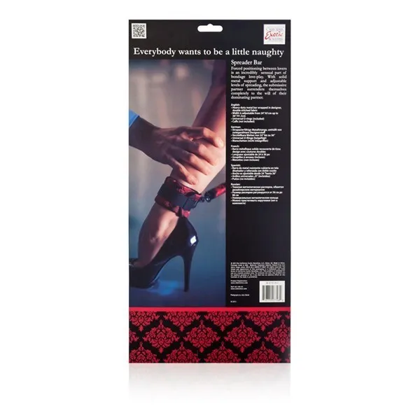 Распорка для ног Calexotics Scandal Spreader Bar, 61-91,5 см (черный)