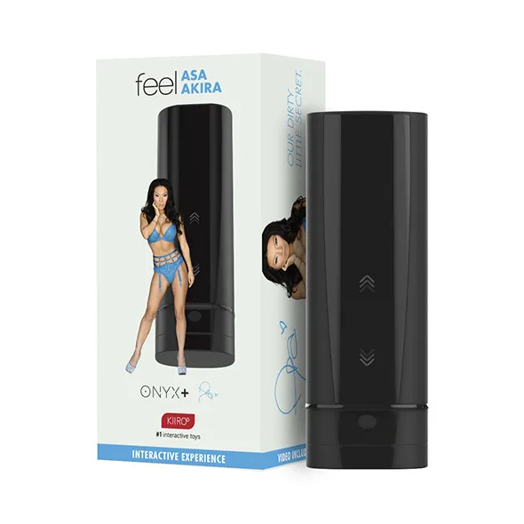 Автоматический мастурбатор Kiiroo Onyx+ Asa Akira (черный)
