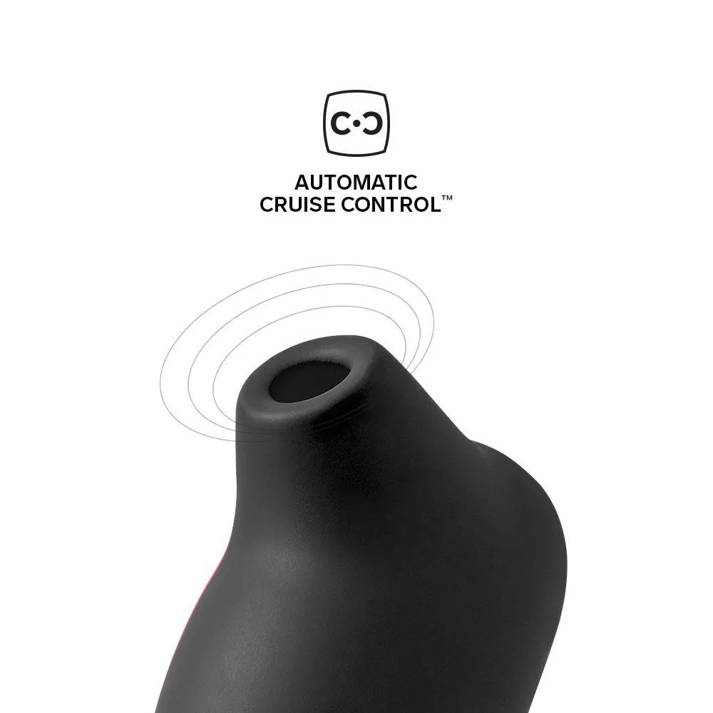 Lelo Sona 2 Cruise - Bezdotykowy stymulator łechtaczki, Czarny, 11, 5 cm