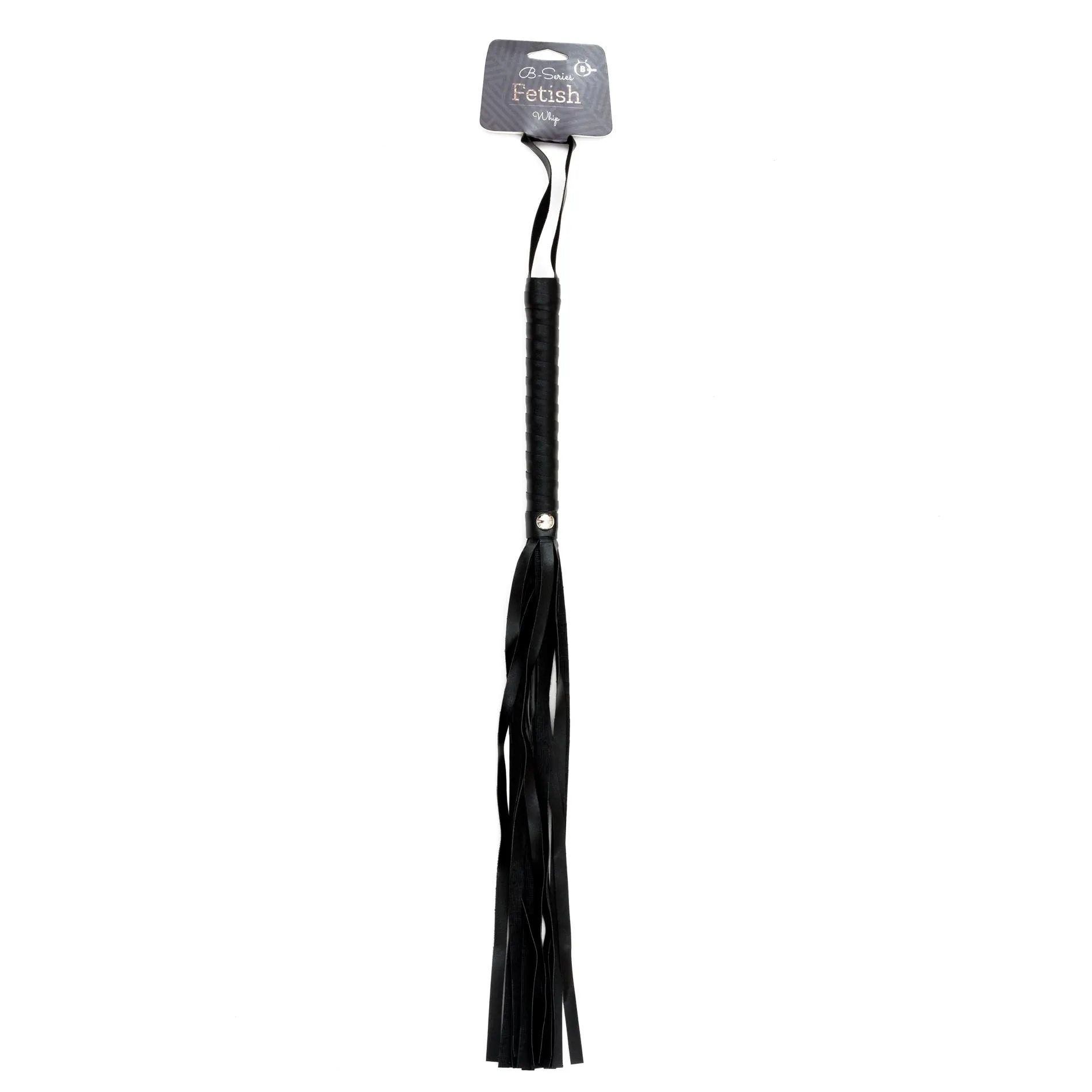Fetish B - Series Flogger 1.0 - Pejcz, Czarny, 50 cm