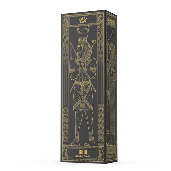 Вибратор Zalo King Vibrating Thruster, 30,2 см (зеленый)