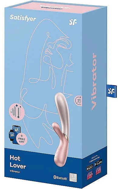 Вибратор-кролик Satisfyer Hot Lover, 20 см (розовый)