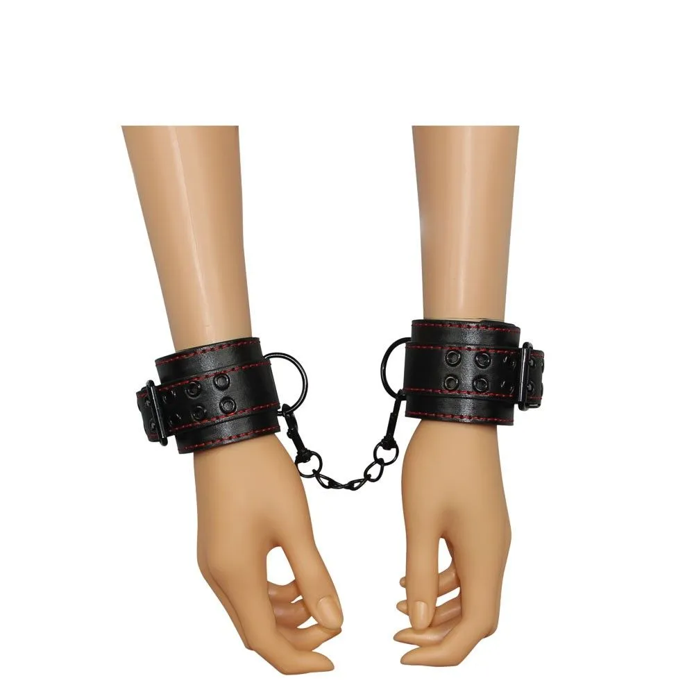 Наручники Bondage Fetish Pleasure Handcuffs (черный)