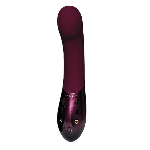 Вибратор Kiiroo Hot Octopuss Kurve, 19,4 см (бордовый)
