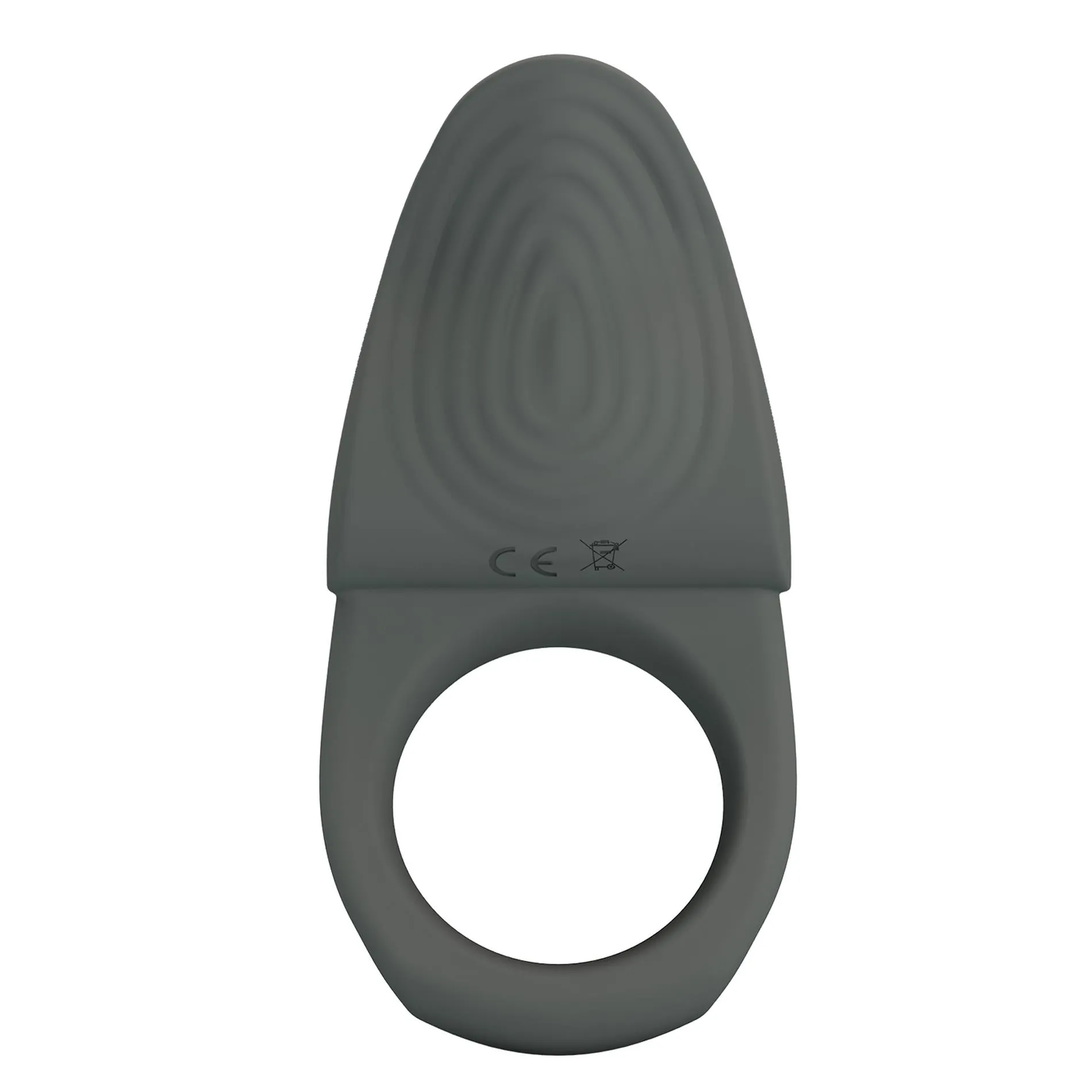 Pretty Love Master ring - Pierścień wibracyjny, Szary, 8, 7 cm