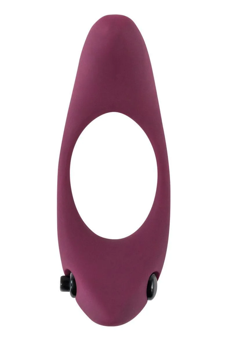 Ерекційне кільце Lola Games Moon Cock Ring, 13 см (бордовий)