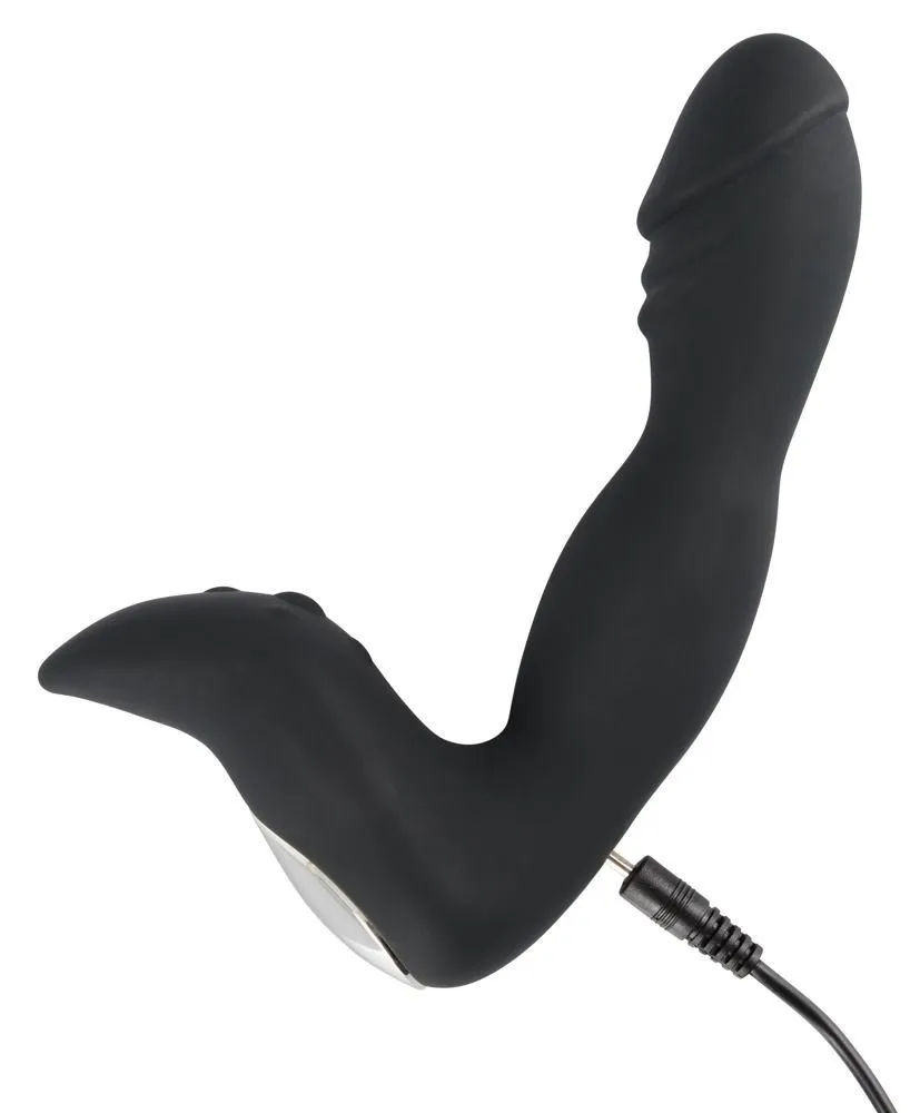 Масажер простати Rebel Rechargeable Prostate Stimulator, 12.7 см (чорний)