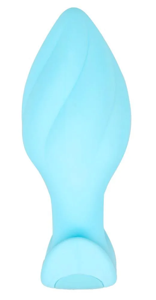 Анальна пробка Cuties Mini Butt Plug, 8 см (блакитний)