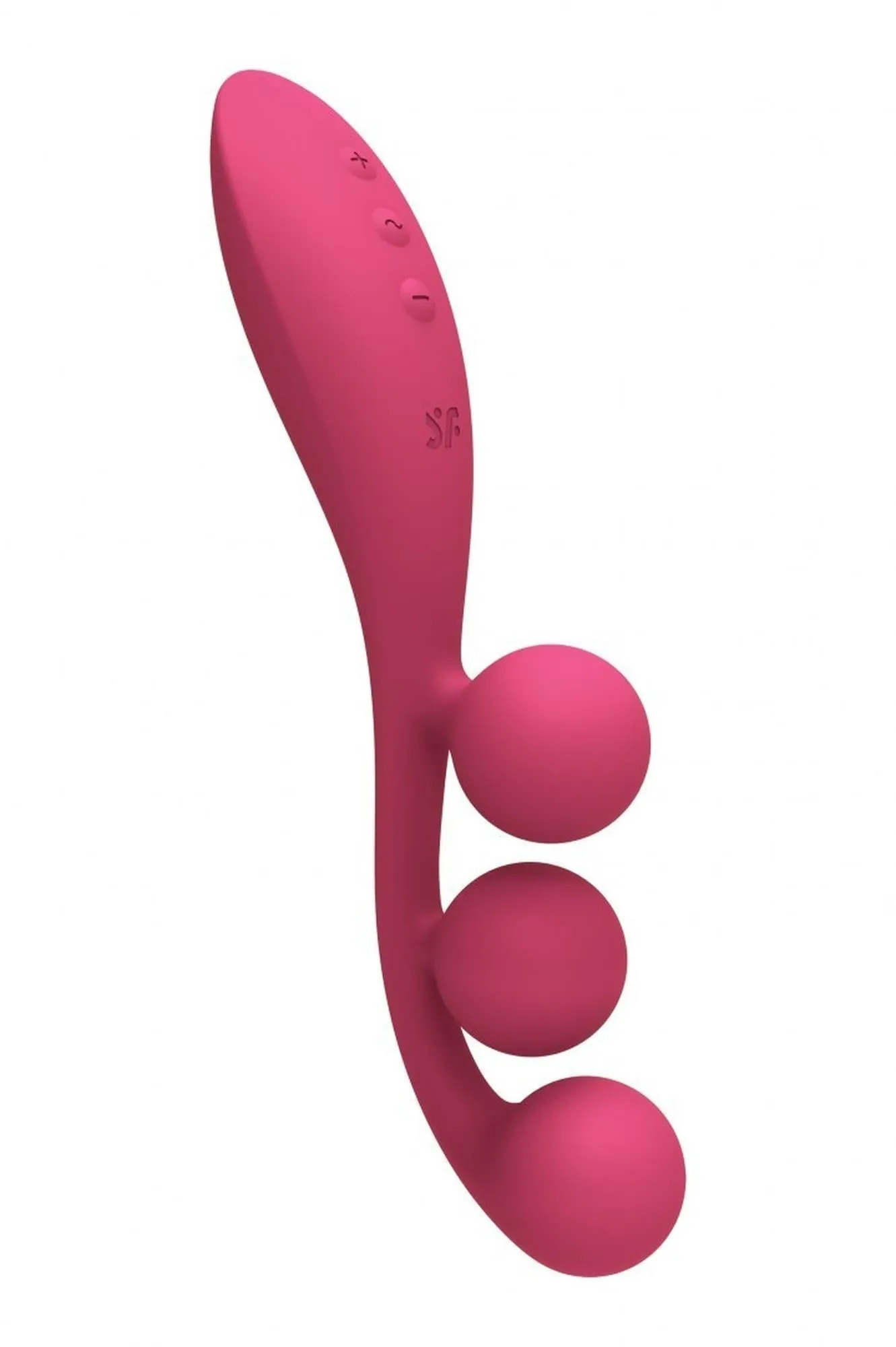 Вібратор Satisfyer Tri Ball 1, 20.5 см (рожевий)