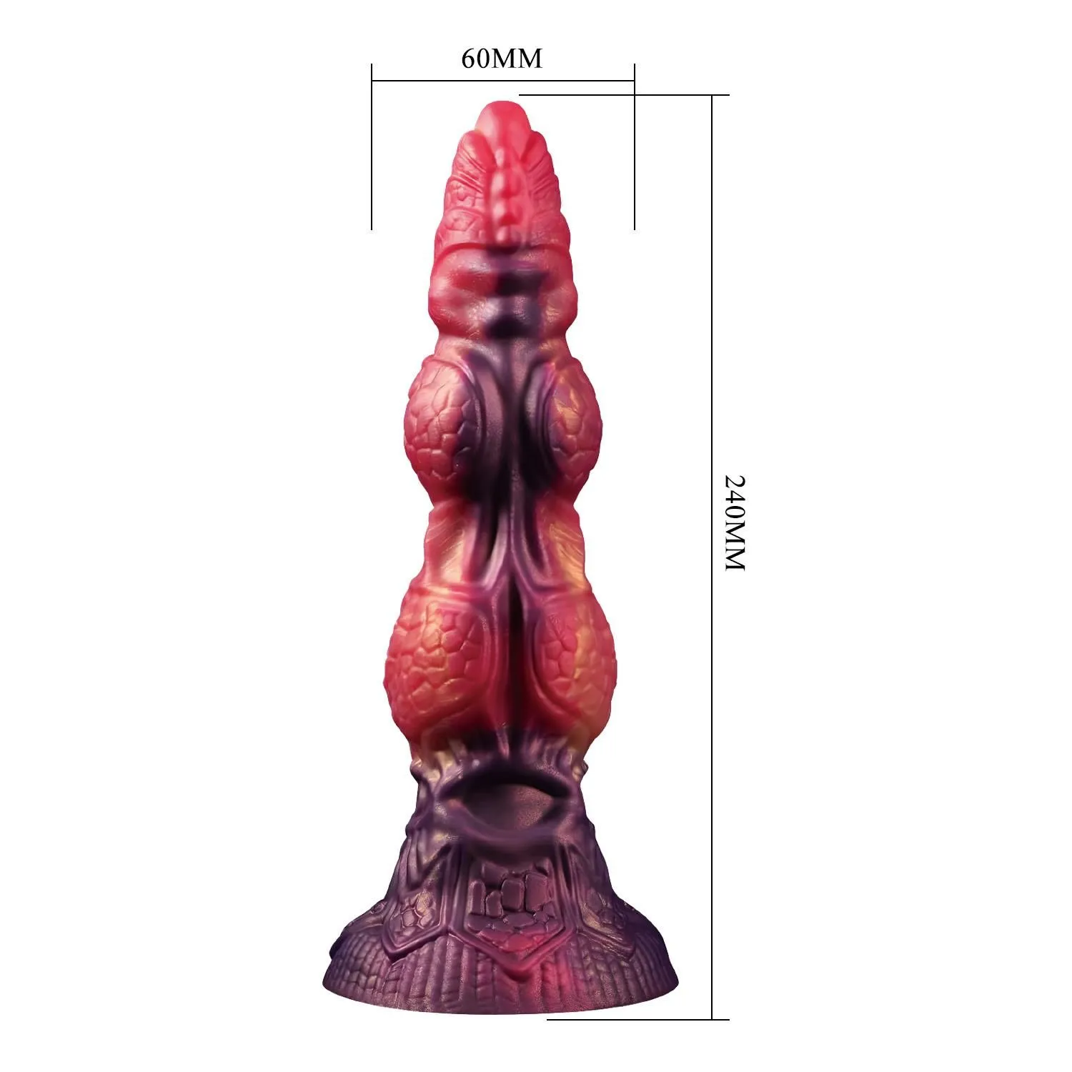 BAILE Savage Beastlord - Dildo, Multi, 24 cm