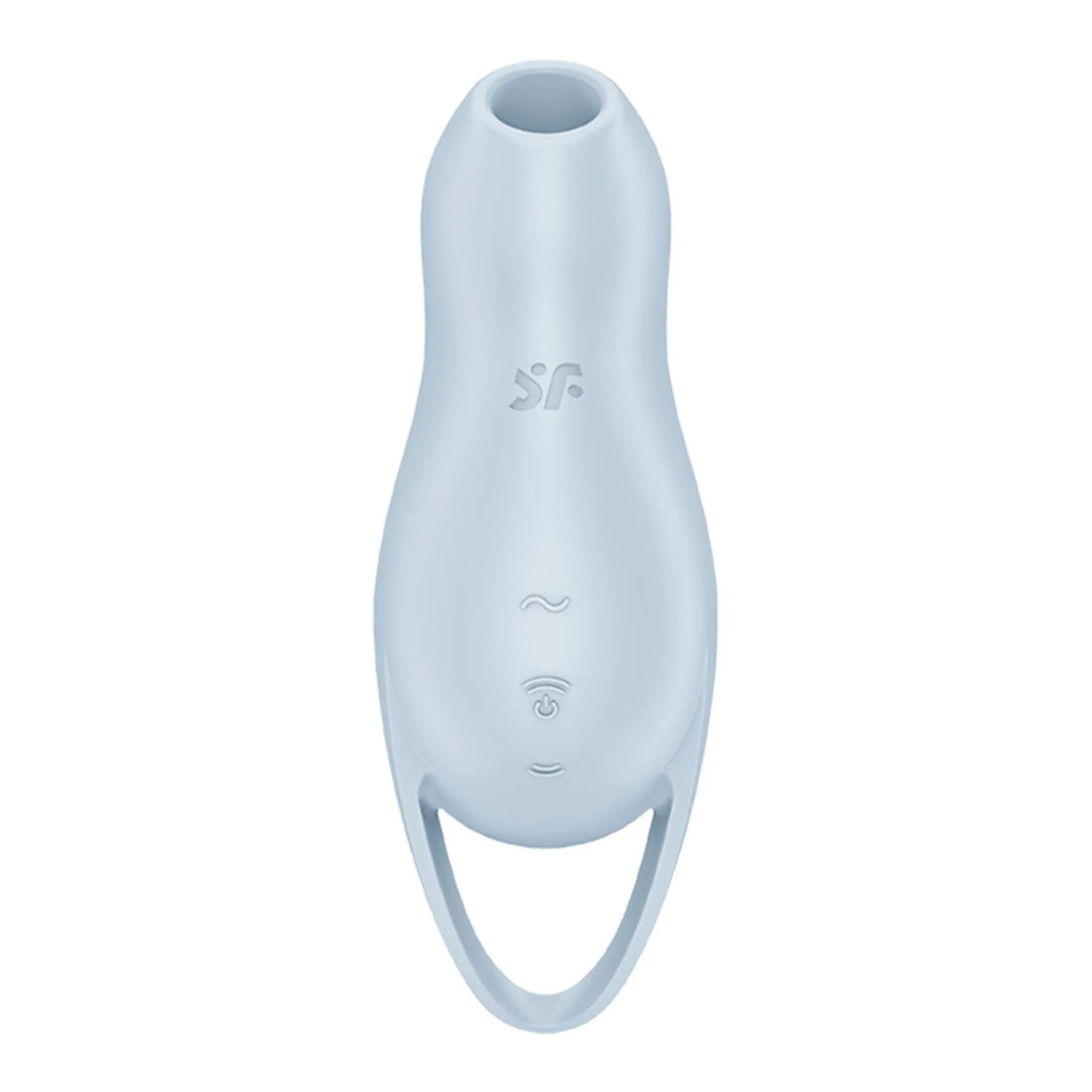 Вакуумний стимулятор клітора з вібрацією Satisfyer Pocket Pro 1 (блакитний)