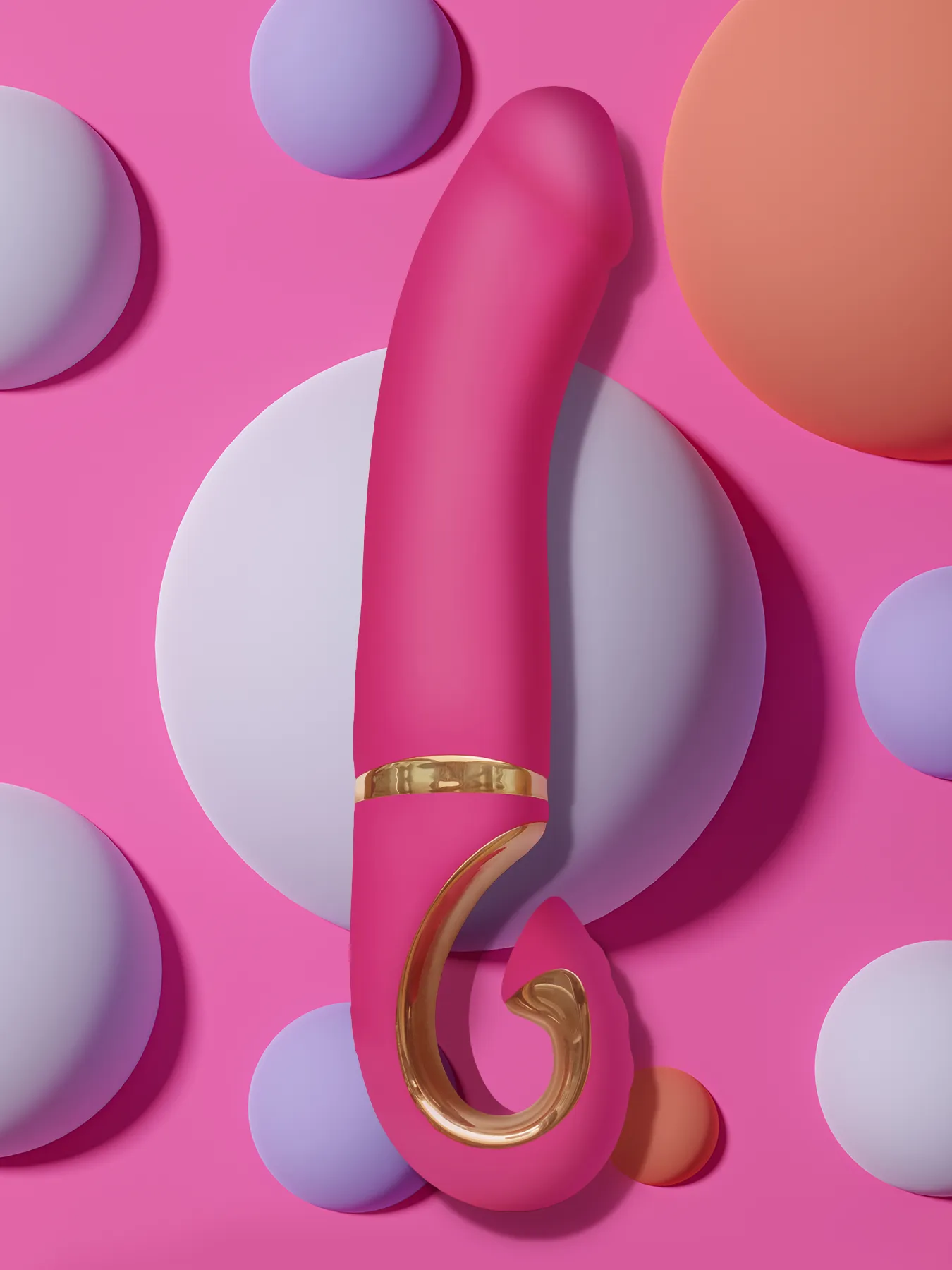 Gvibe Gjay Mini - Wibrator, Różowy, 19 cm