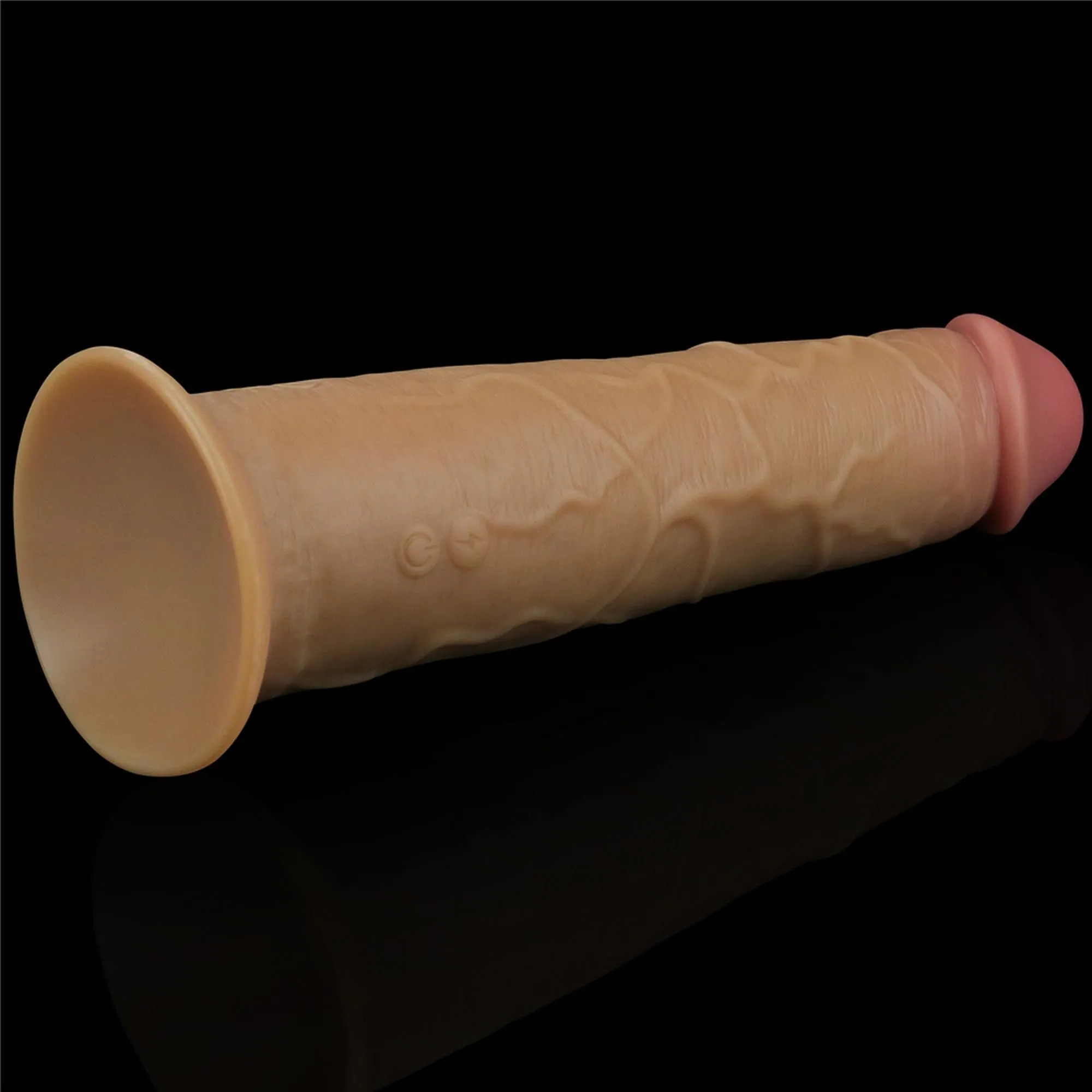 Реалістичний вібратор Lovetoy Nature Cock, 20,5 см (тілесний)