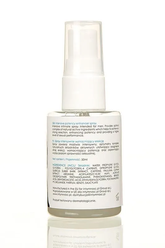 EROMED Potency Spray - Spray na potencję, Bezzapachowy, 50 ml