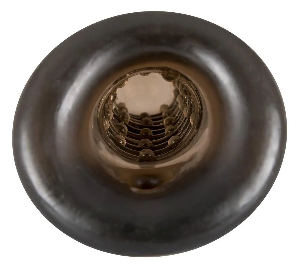 Rebel Dick & Ball Sleeve - Nakładka na penisa, Czarny, 18 cm
