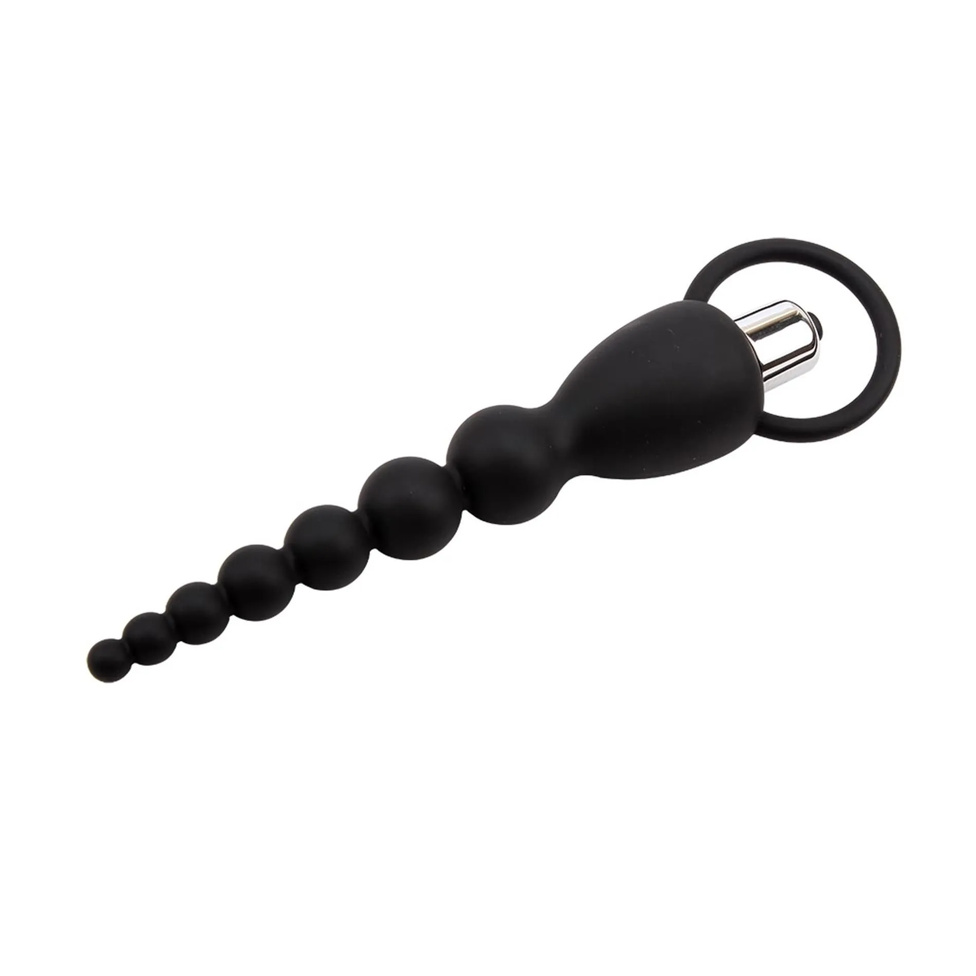 Анальний ланцюжок Black Mont Elite Power Beads, 19.5 см (чорний)