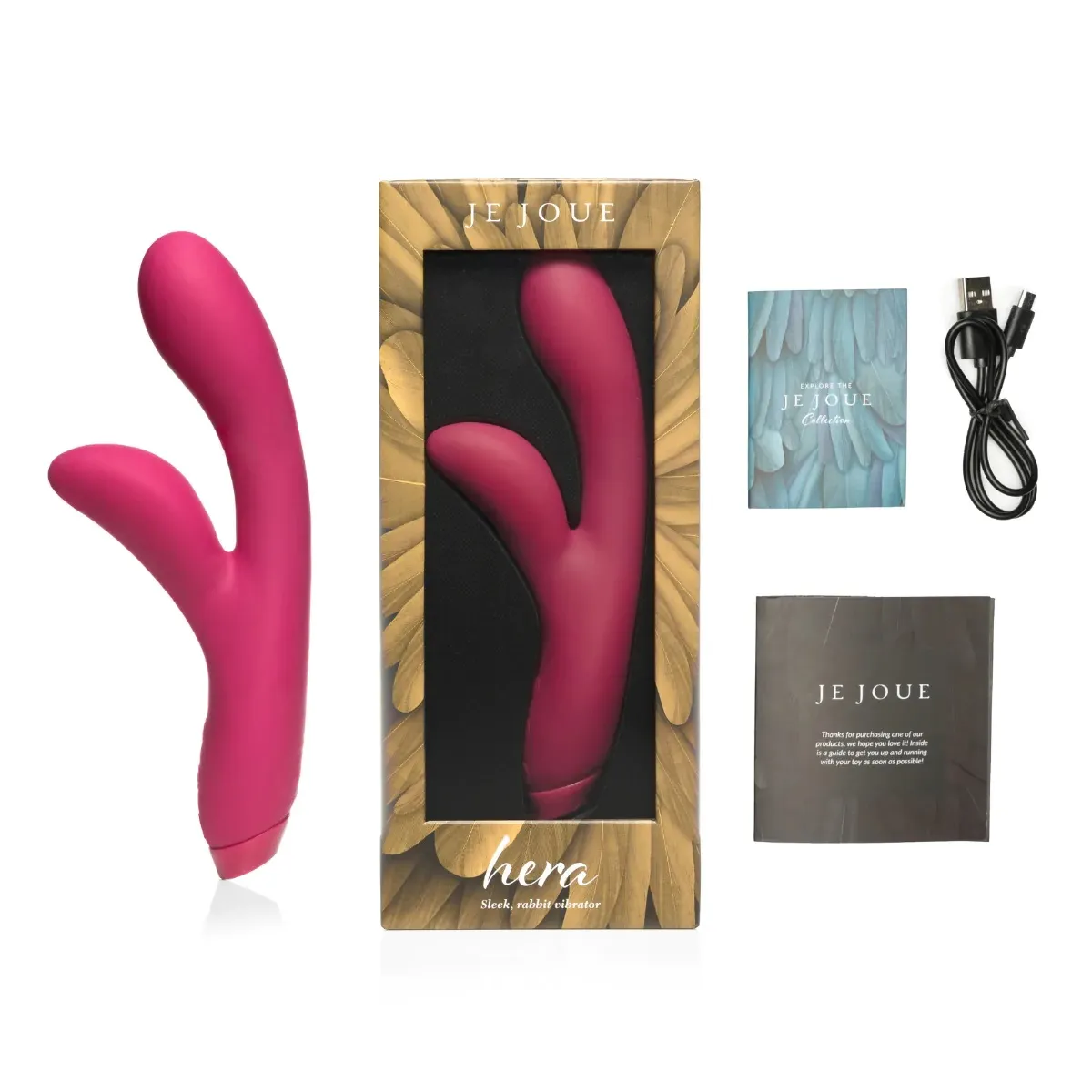 Je Joue Hera Solid Fuchsia -, Fuksja, 19 cm