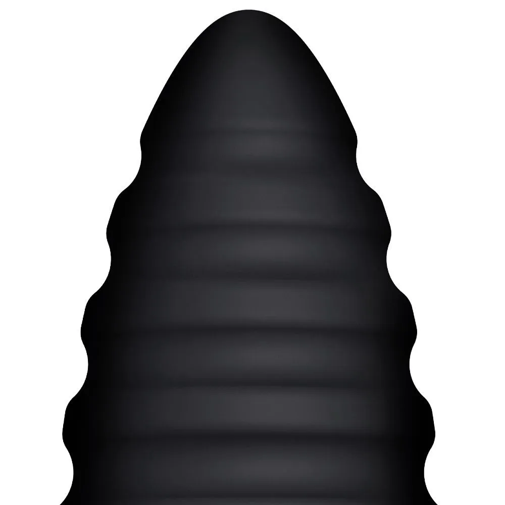 Анальна пробка Dorcel Spiral Plug, 10,6 см (чорний)