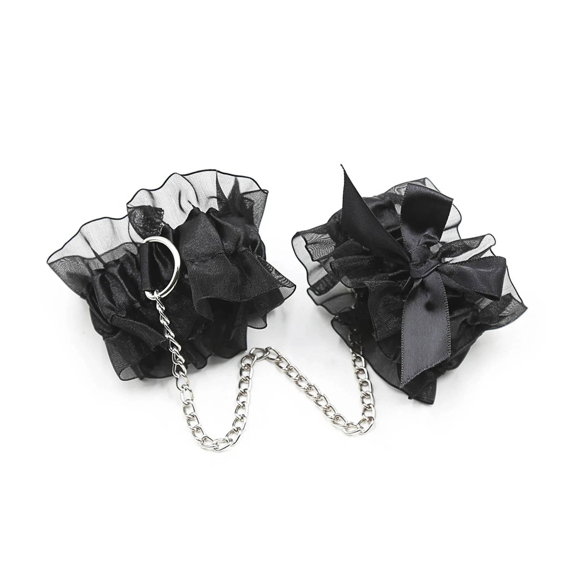 Crushious Lace Me Up - Zestaw do bondage, Czarny