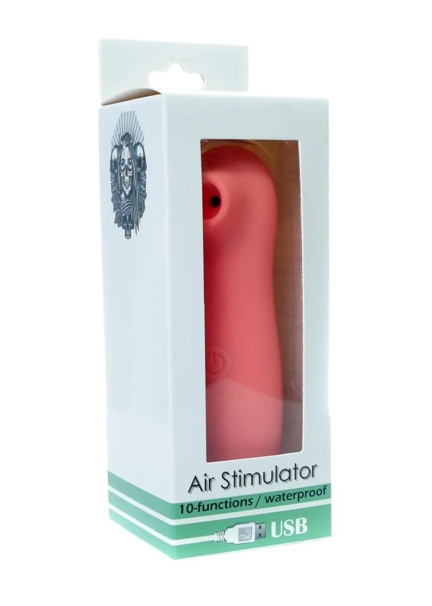 Вакуумний стимулятор клітора Boss Series Air Stimulator (кораловий)