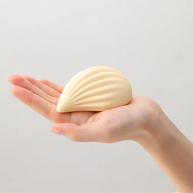 Iroha by Tenga Iroha+ Kushi - Wibrator łechtaczkowy, Żółty, 9.8 cm