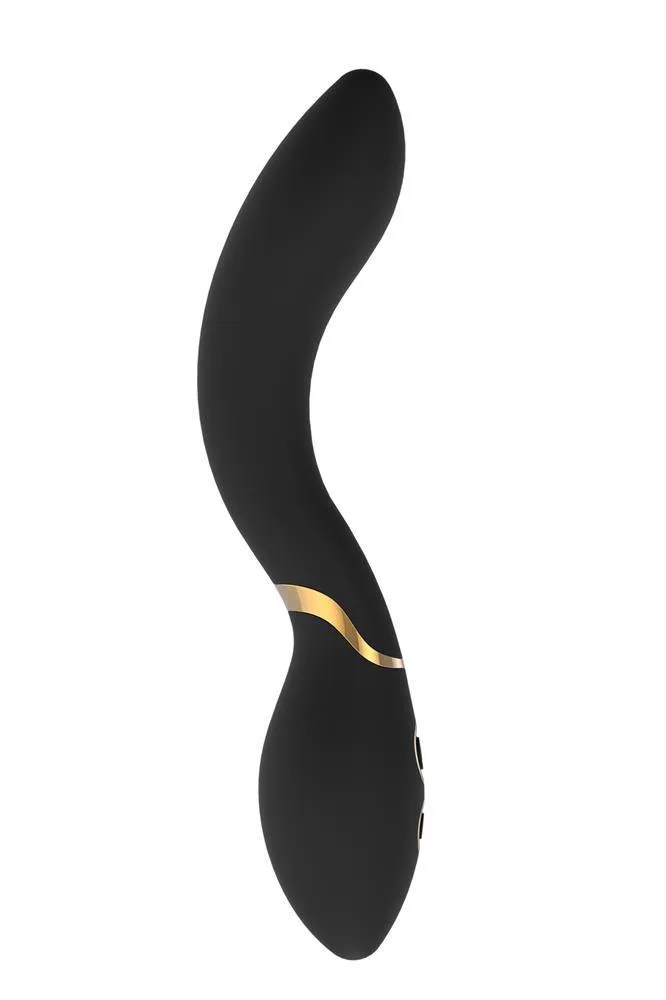 Вибратор для точки G Dream Toys Elite Josephine Luxxe, 20 см (черный)