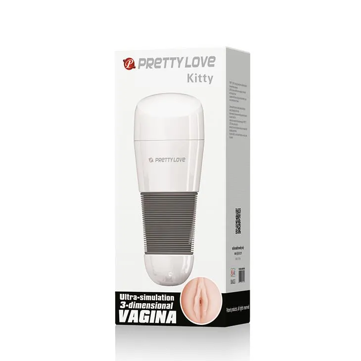 Мастурбатор Pretty Love Kitty Super Stroker (телесный)