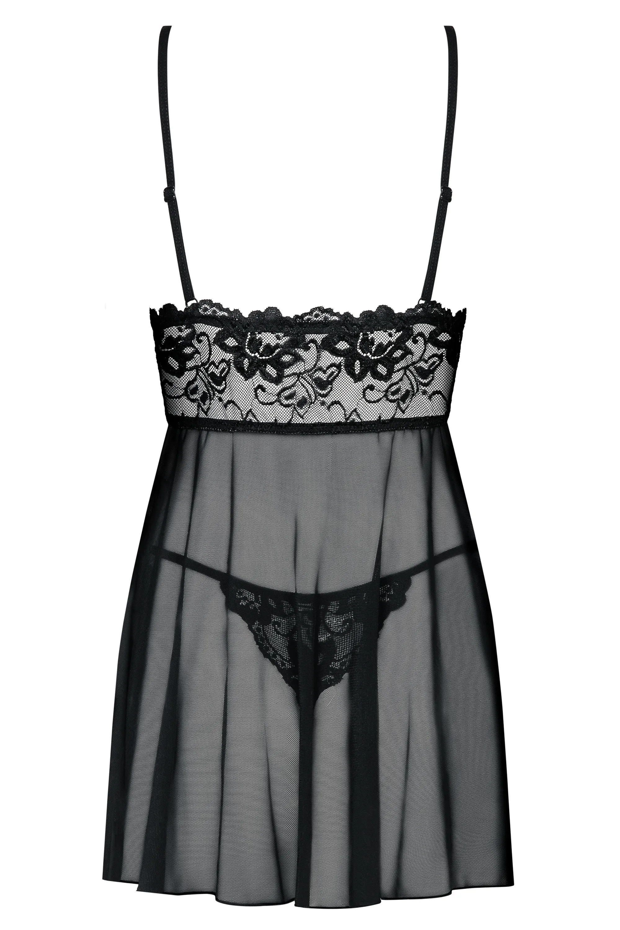 Эротический комплект Obsessive Imperia, S/M (черный)