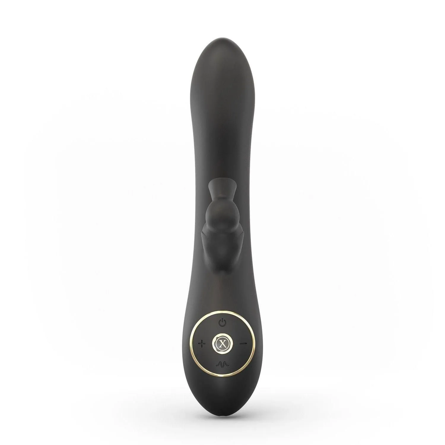 Вакуумний вібратор-кролик Dorcel Divine Rabbit, 20,5 см (чорний)