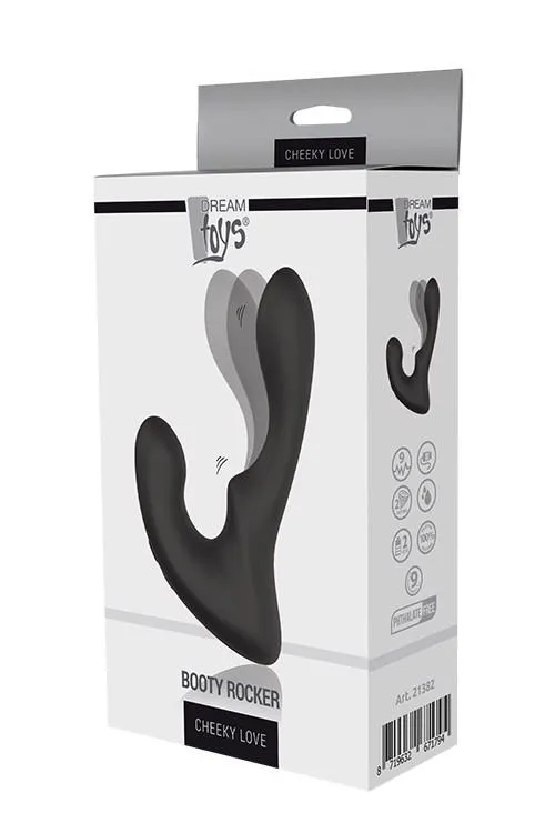 Стимулятор простати Dream Toys Cheeky Love Booty Rocker, 14,5 см (чорний)