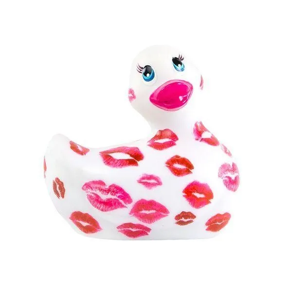Вібратор I Rub My Duckie 2.0, 7,6 см (білий з рожевим)