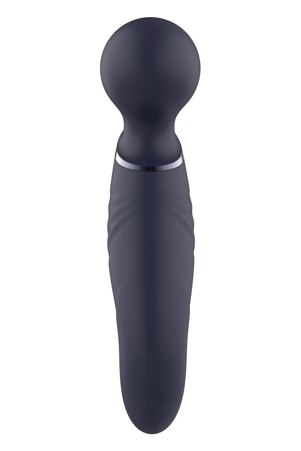 Вібромасажер Glam Dual Wand Vibe, 21.5 см (синій)