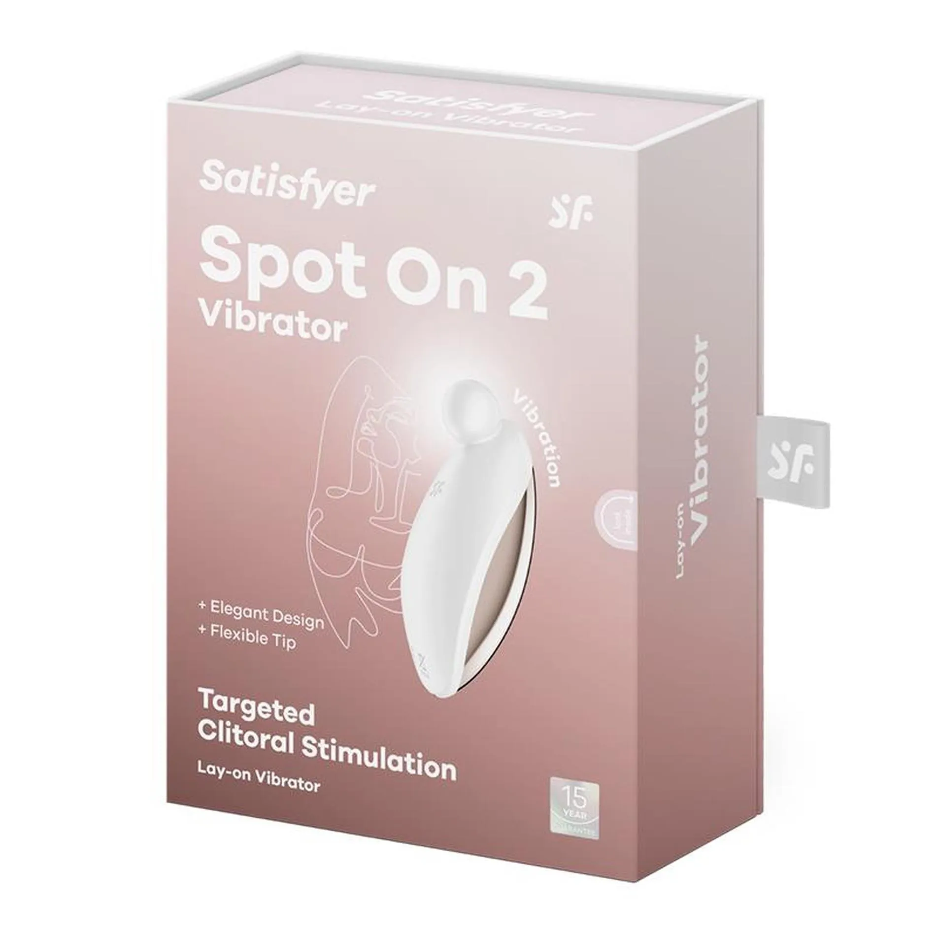 Вибратор для клитора Satisfyer Spot On 2 (белый)
