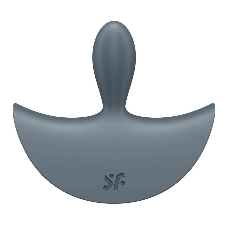 Анальна пробка Satisfyer Booty Absolute Beginners 2, 7.9 см (сірий)