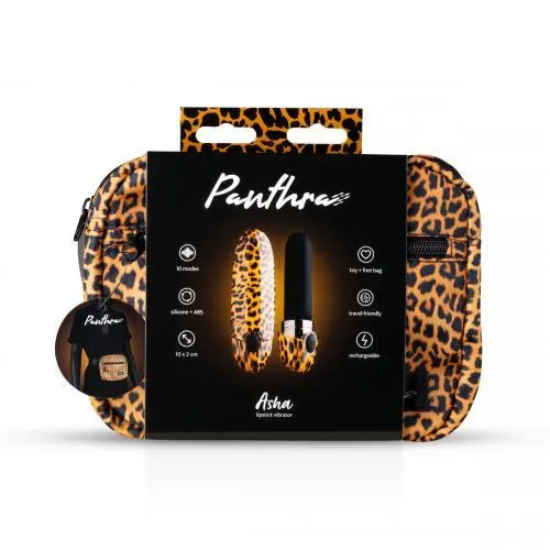 Panthra Asha Lipstick Mini - Wibrator, Multi, 10 cm