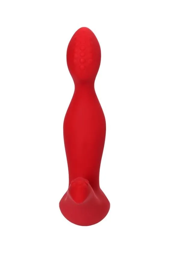 Toyfa Proman - Stymulator prostaty, Czerwony, 12.5 cm