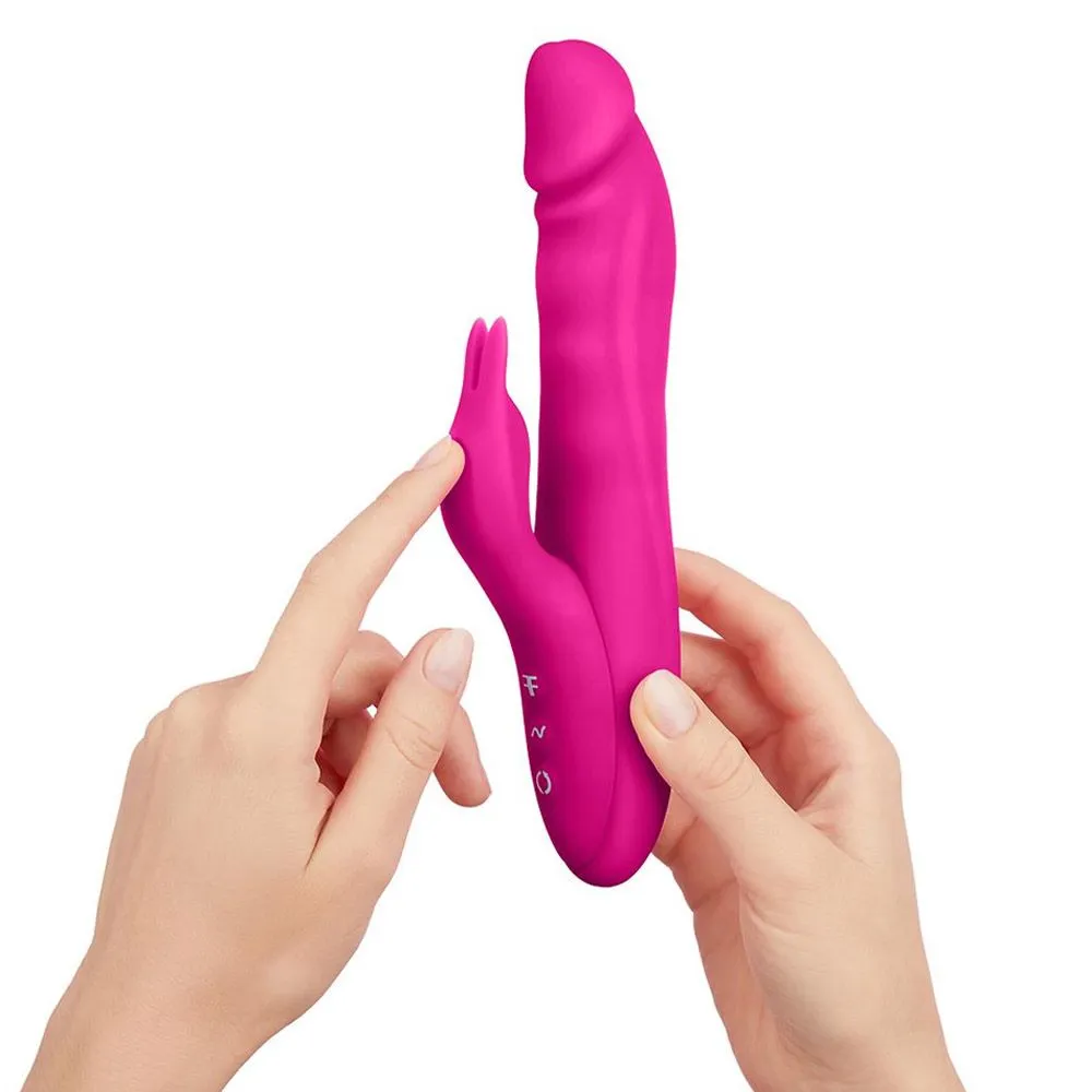 Вібратор-кролик Dream Toys Booster Rabbit, 21.6 см (рожевий)