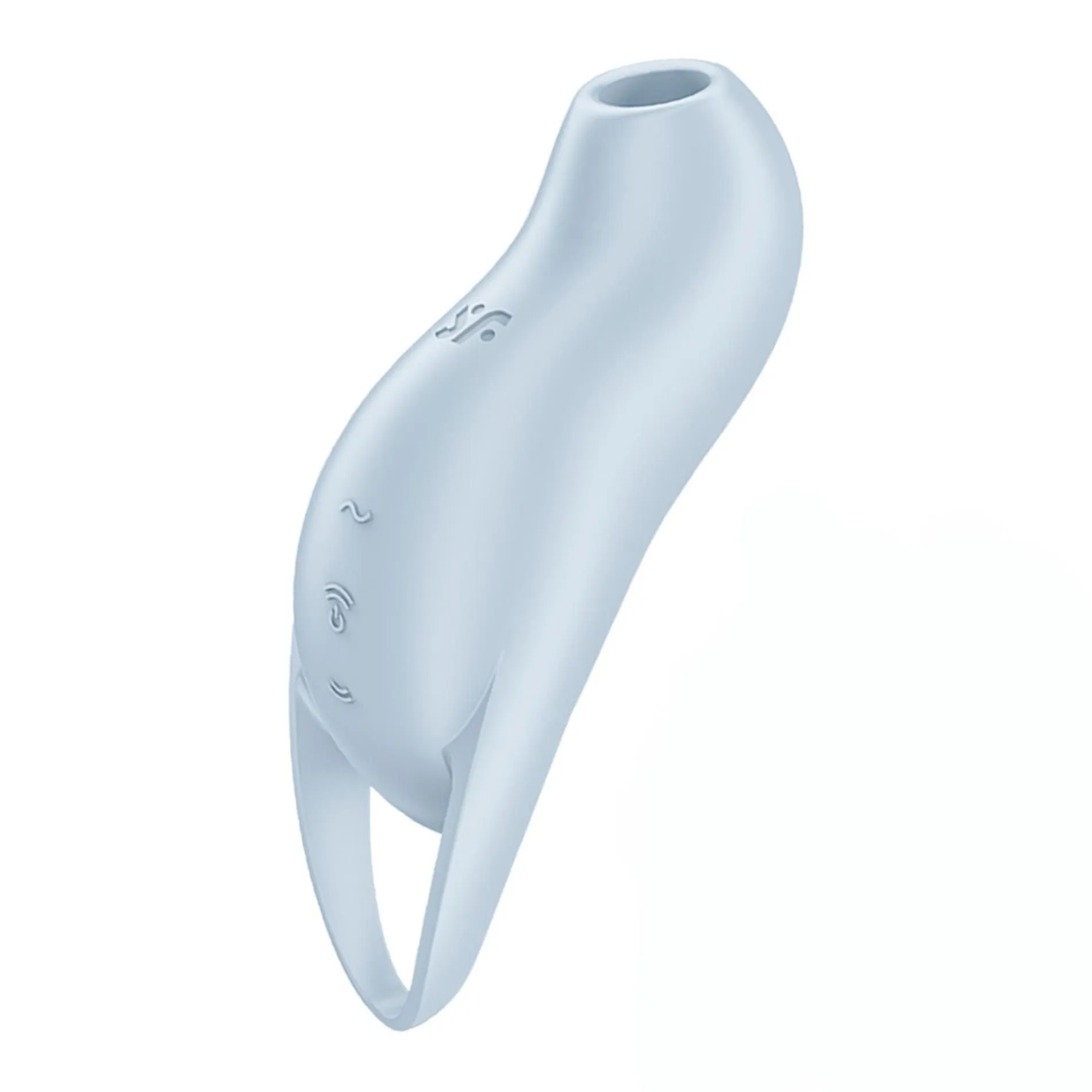 Вакуумний стимулятор клітора з вібрацією Satisfyer Pocket Pro 1 (блакитний)