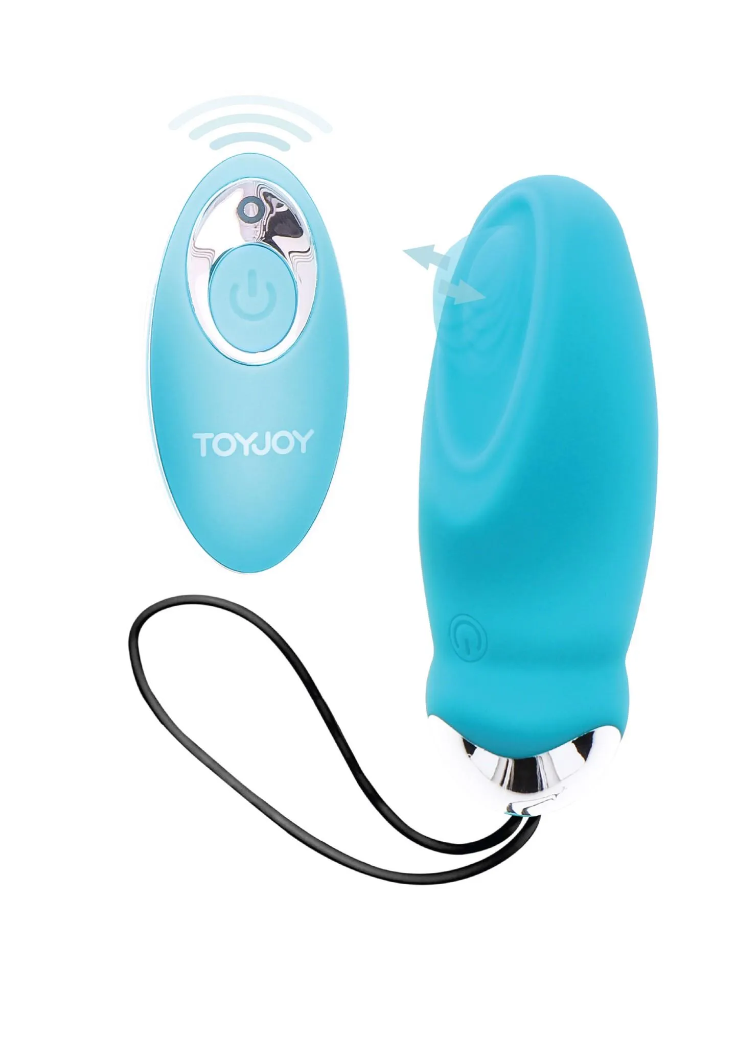 TOYJOY I'm so Eggcited - Wibrujące jajko, Niebieski, 8, 9 cm