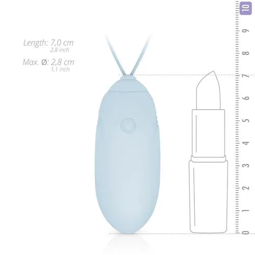 Виброяйцо Luv Egg, 16 см (голубой)