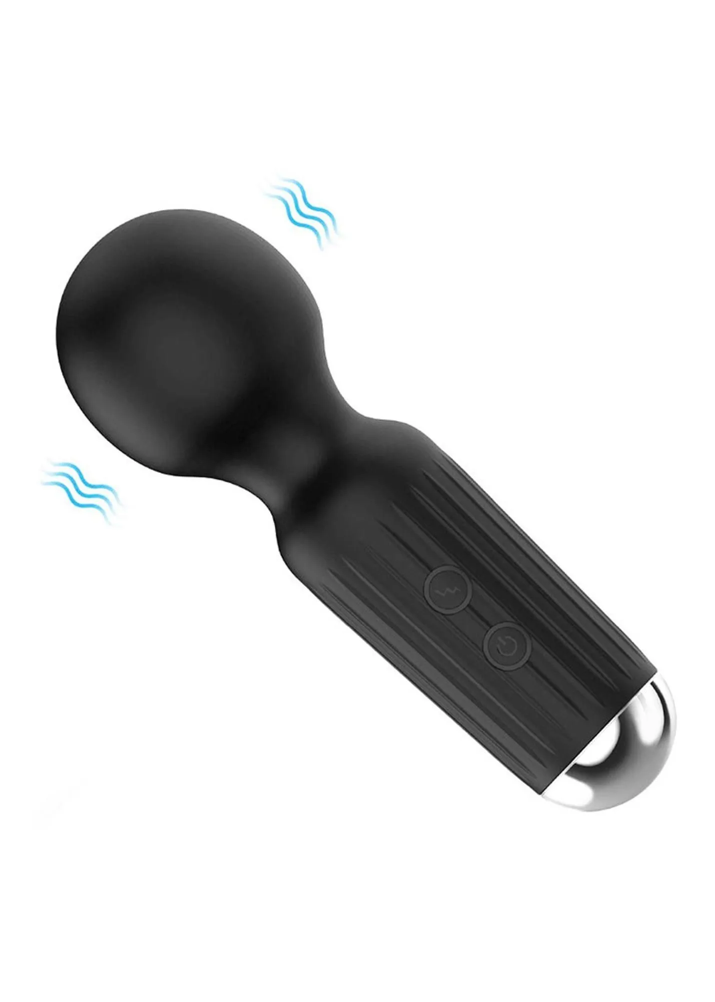 Вібромасажер B - Series Magic Rechargeable Mini, 11 см (чорний)