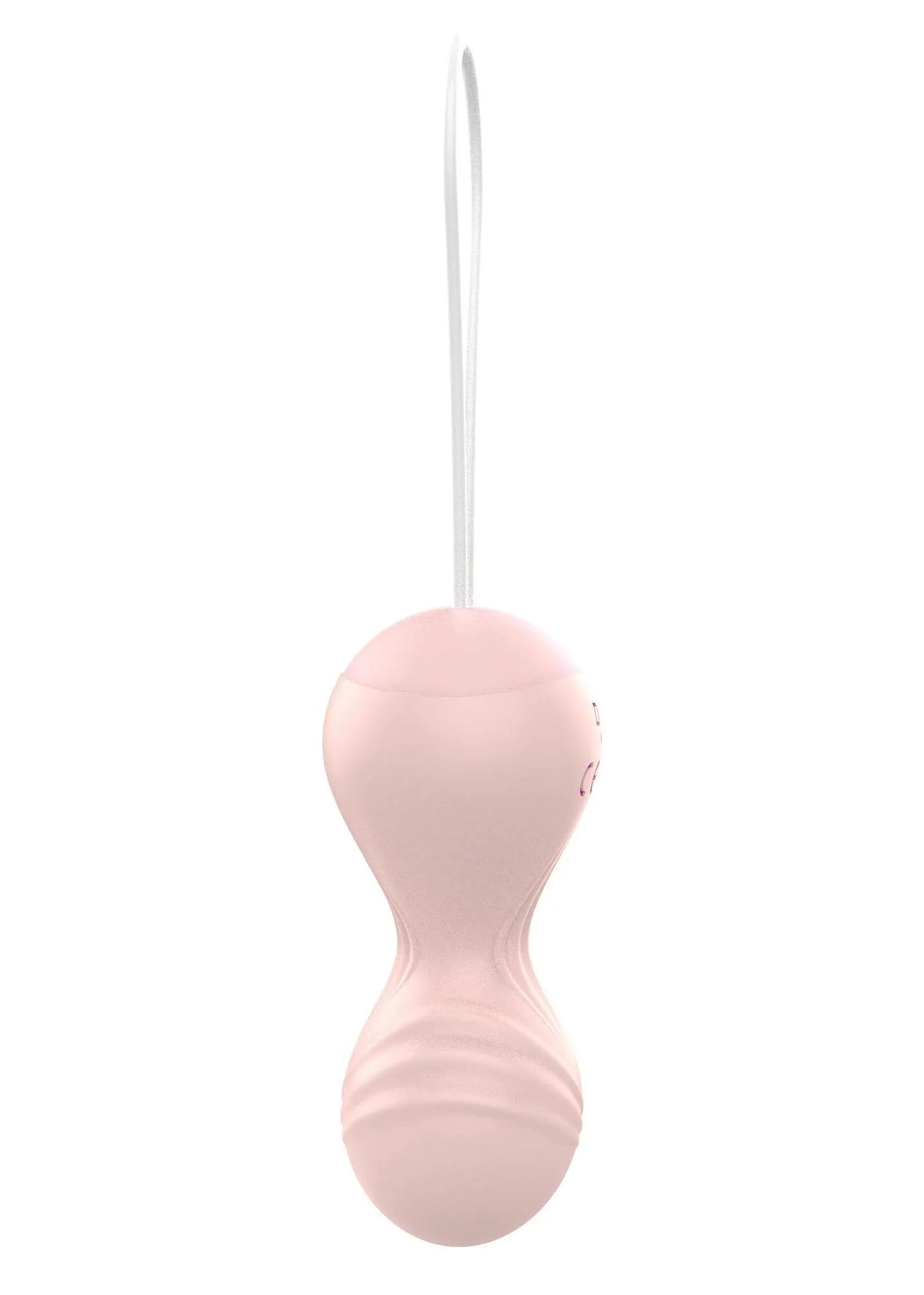 Boss Series Remote Control Tighten - Kulki gejszy, Jasnoróżowy, 8 cm