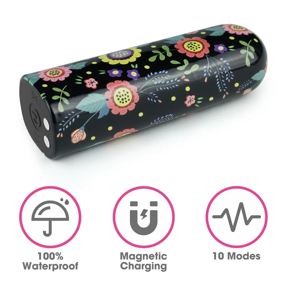 Lovetoy Diana Massager - Wibrator łechtaczkowy, Czarny, 8.5 cm