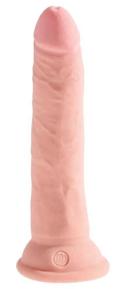 Фалоімітатор King Cock Plus, 21 см (тілесний)
