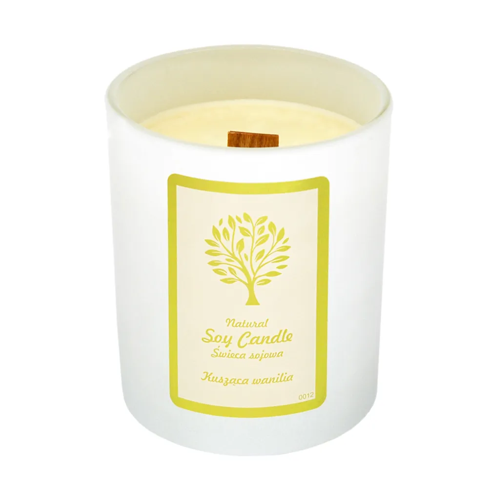 Aurora Natural Soy Candle Tempting Vanilla - Świeca, Wanilia, 150 ml