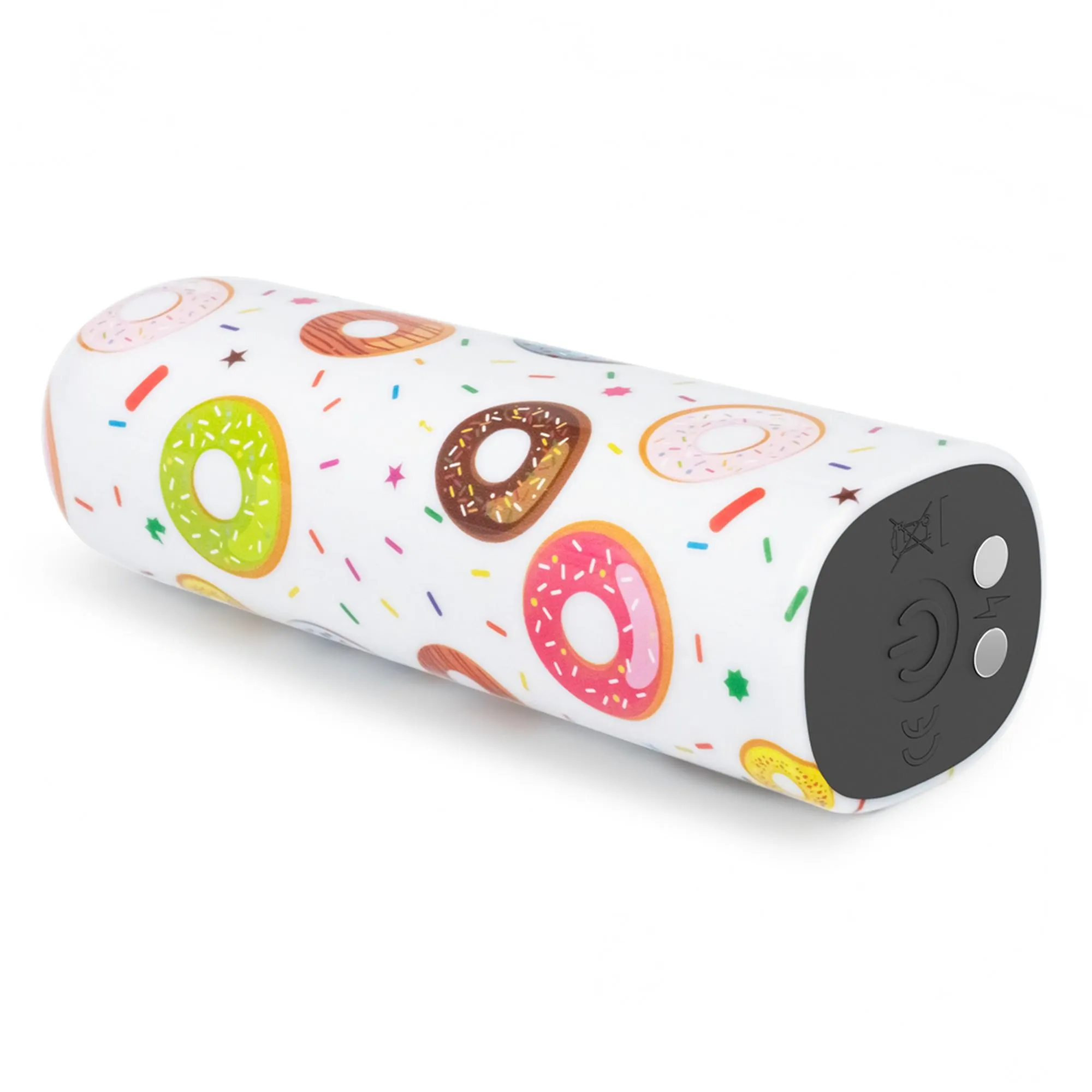 Вибратор для клитора Lovetoy Donut Massager, 8.5 см (белый)